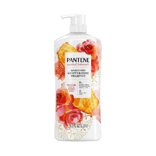 Shampoo hidratante PANTENE rosa marroquí y miel de manuka 1.13ltrs
