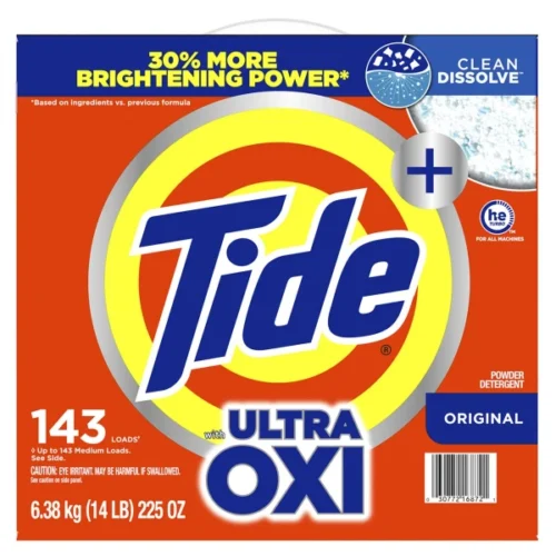 Detergente en polvo TIDE original ultra oxi 6.38kg